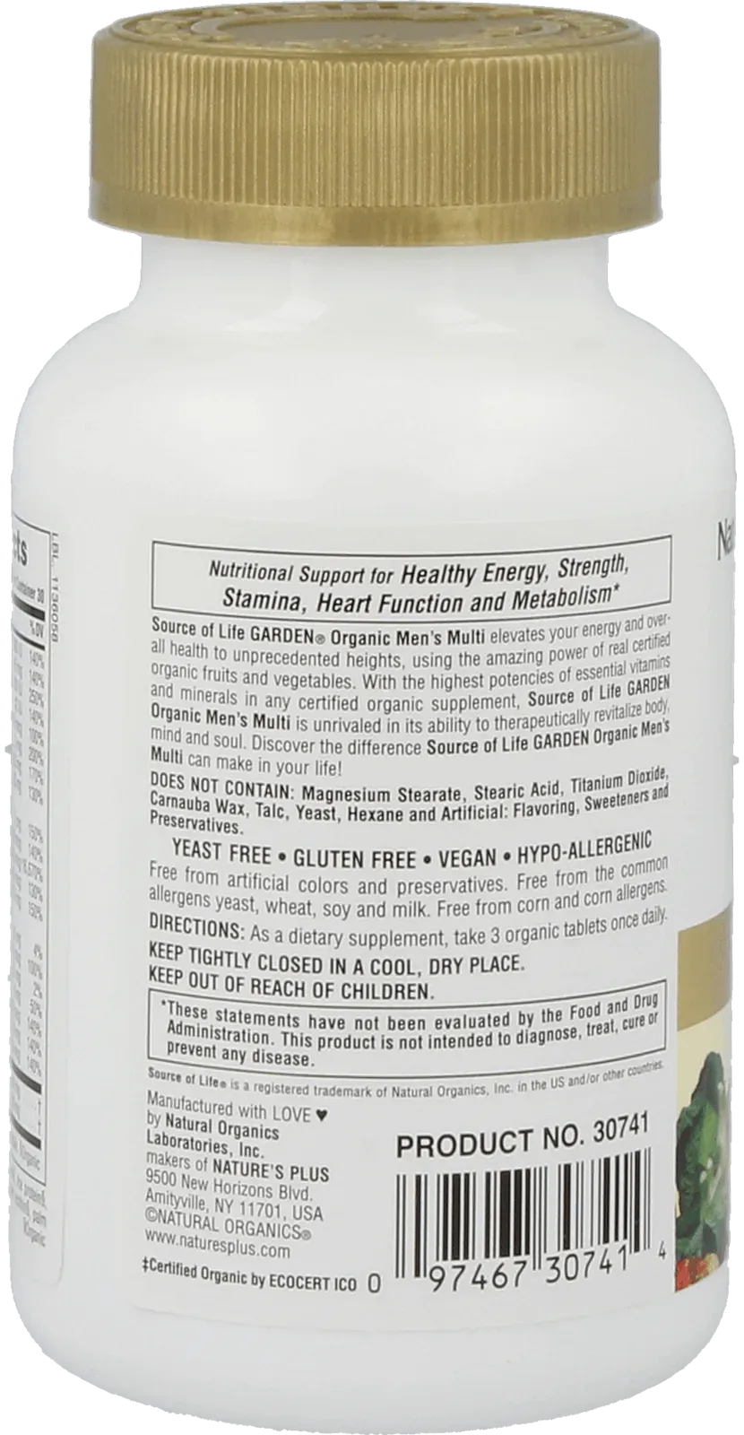 Source of Life® Garden™ Men's Multi - 90 Tablets