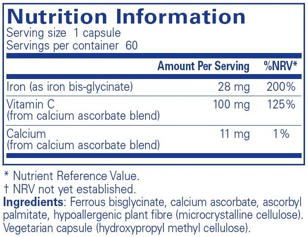 Iron-C - 60 capsules