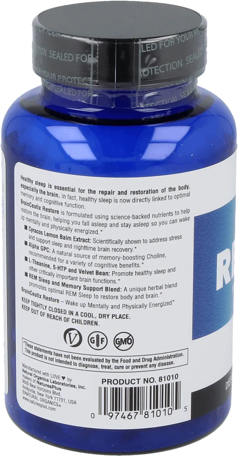 Brainceutix™ Restore - 60 Capsules