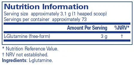 L-Glutamine Powder - 227 g powder