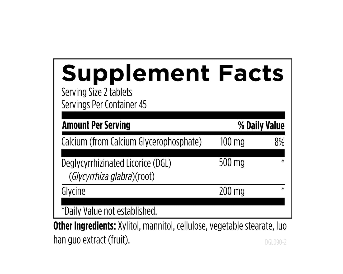 DGL Synergy™ - 90 chewables