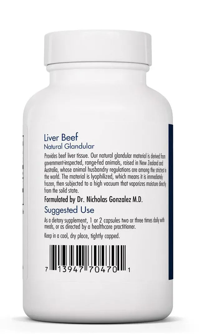 Liver Beef - 125 capsules