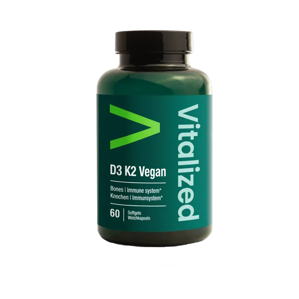 D3 K2 Vegan - 60 softgels