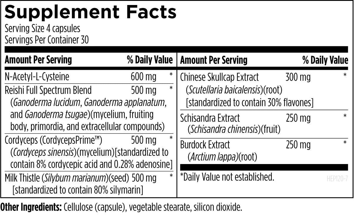 Hepatatone Plus™ - 120 capsules
