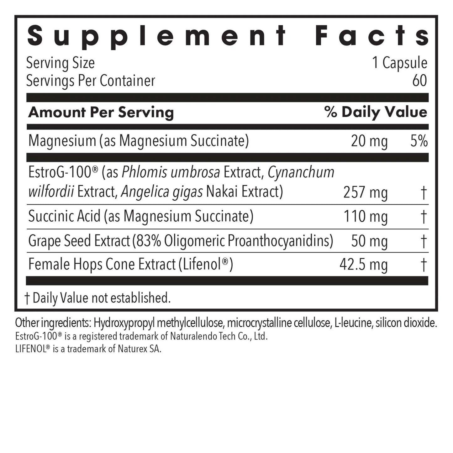 Flashes No More® - 60 capsules