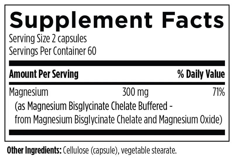 Designs for Sport Magnesium Bisglycinate - 120 capsules