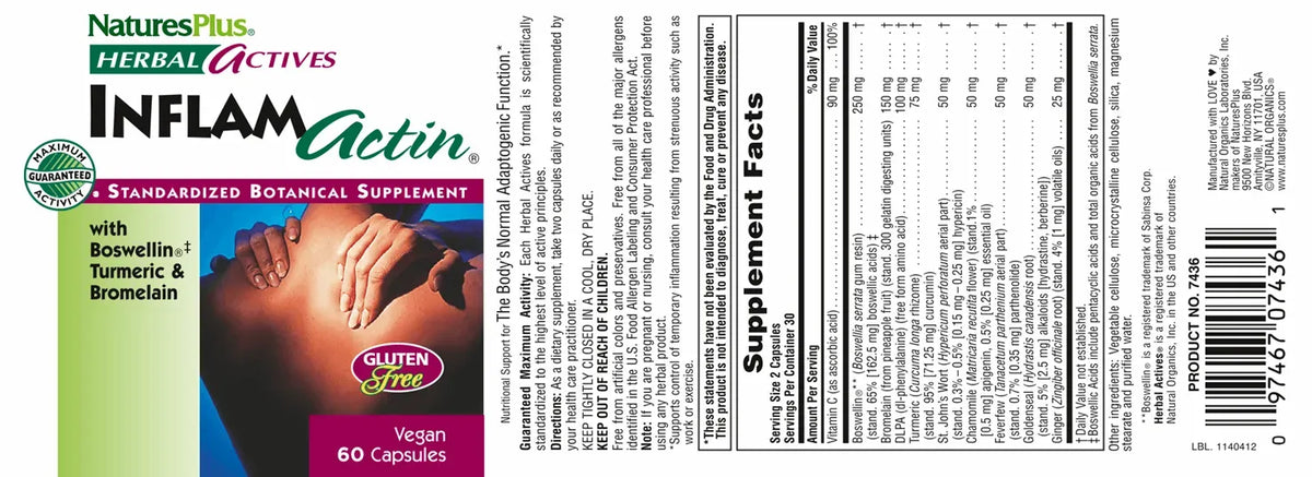 InflamActin® - 60 Capsules