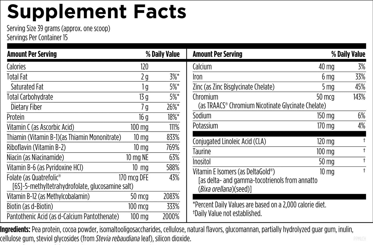 Plant Protein Meal - 585 g powder