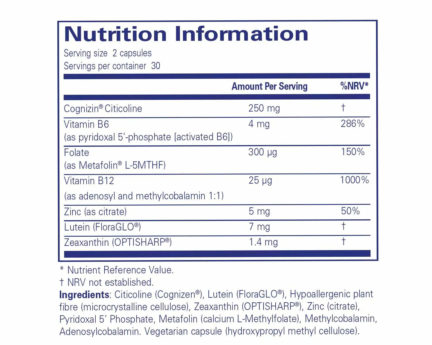Cogni Active - 60 capsules