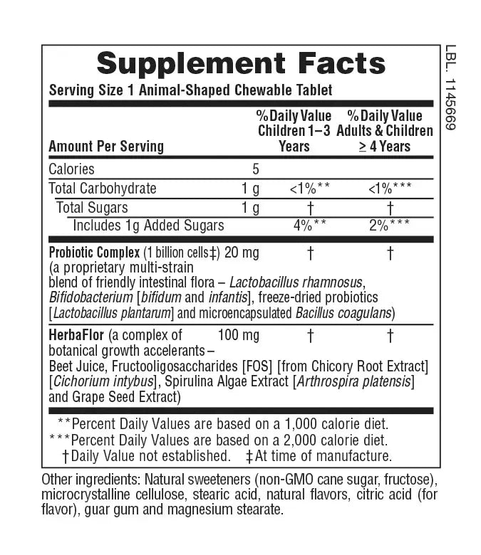 Animal Parade® AcidophiKidz® - 90 chewables