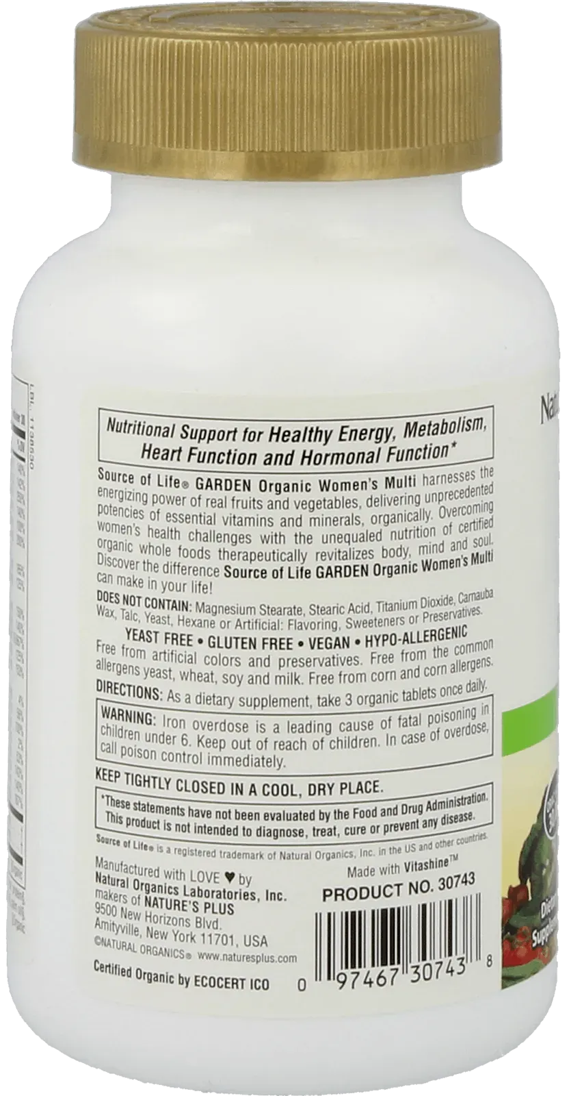Source of Life® Garden™ Women's Multi - 90 Tablets
