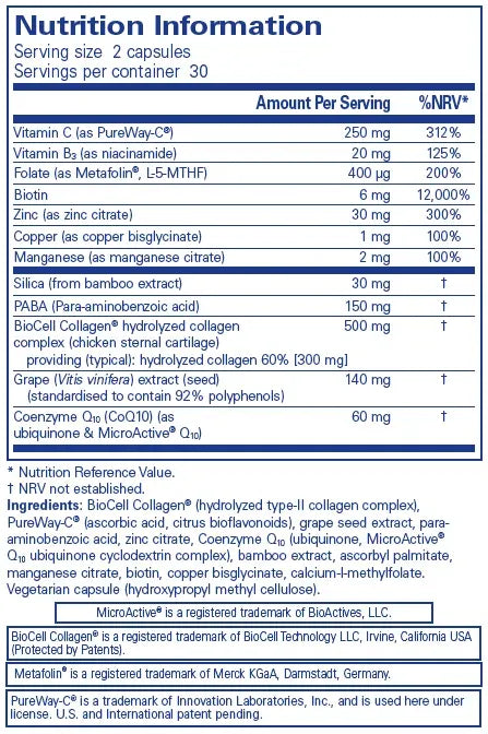 Hair Skin Nails Ultra - 60 capsules