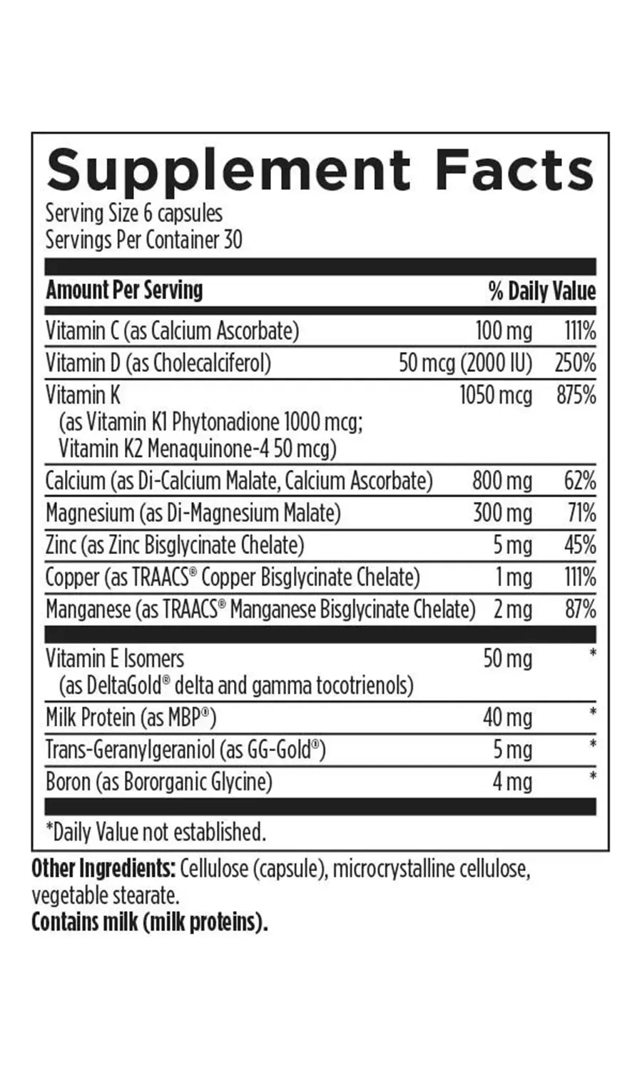 OsteoForce™ Supreme - 180 capsules