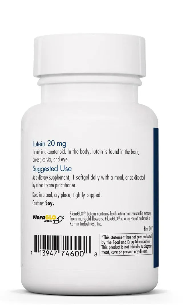 Lutein 20 mg - 60 softgels