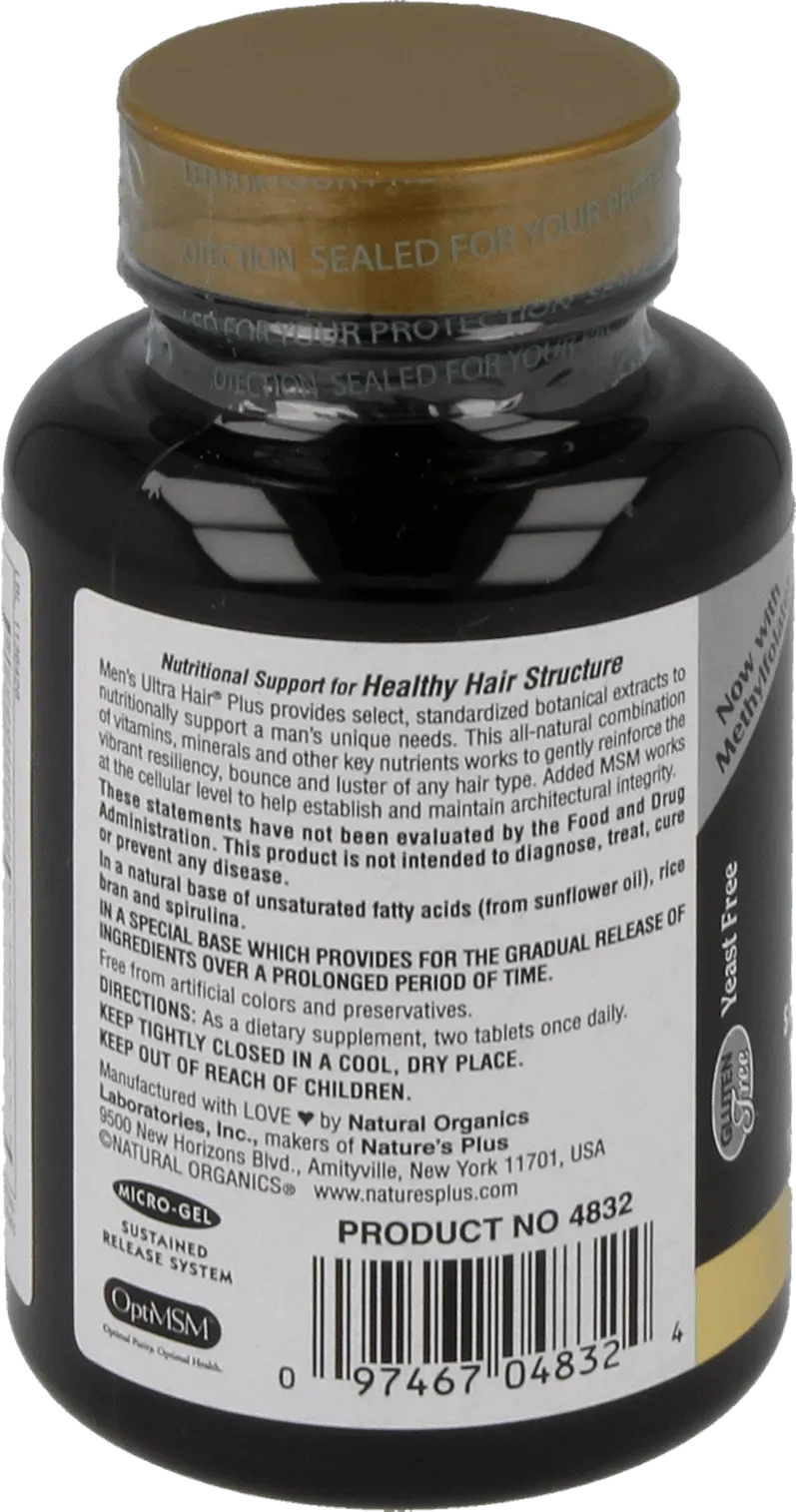 Men's Ultra Hair® Plus - 60 Tablets