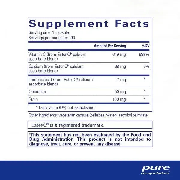 Ester-C® & Flavonoids - 90 capsules