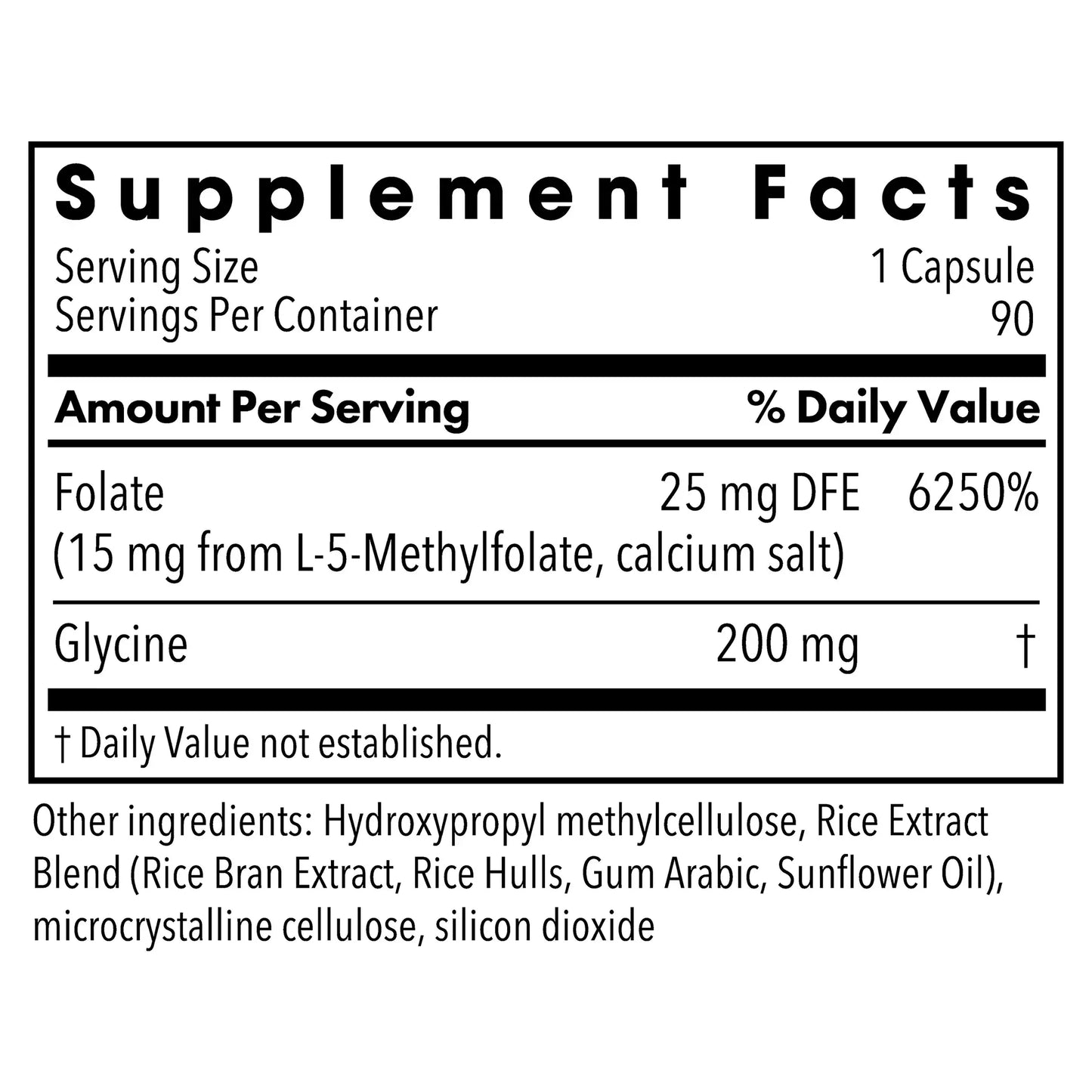 MethylPro® L Methylfolate 15mg - 90 capsules