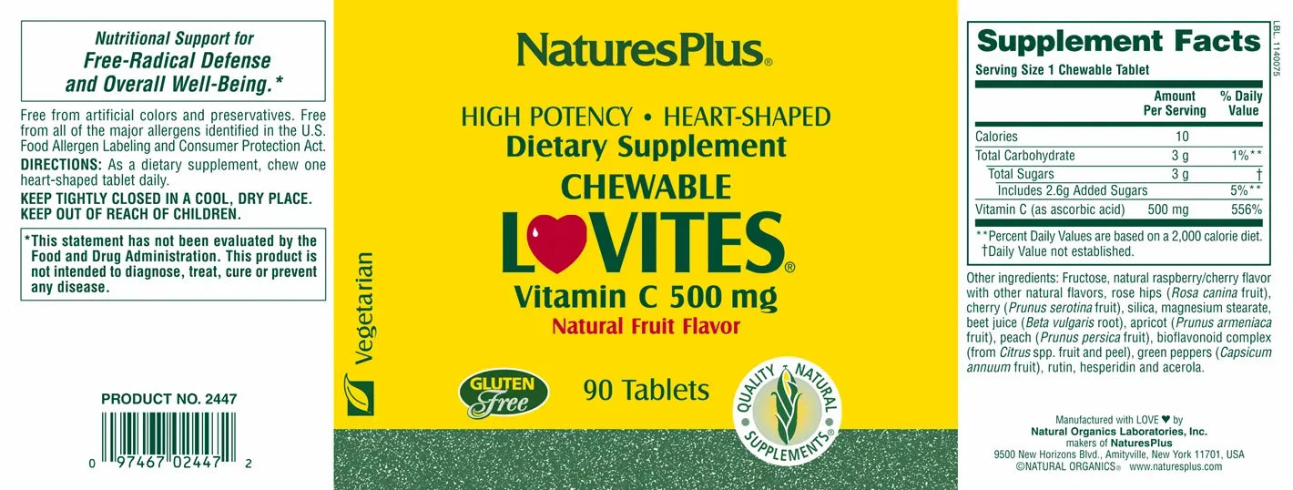 Lovites® Vitamin C - 90 chewables