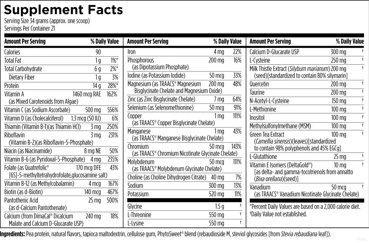 Plant Protein Cleanse - 714 g powder