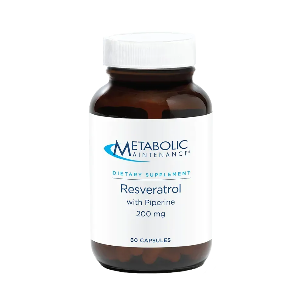 Resveratrol with Piperine - 60 capsules