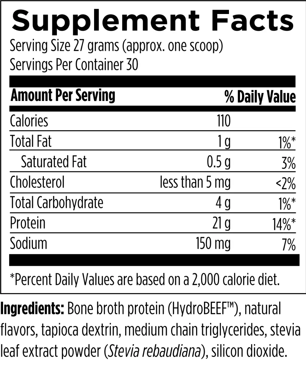 PurePaleo™ Vanilla - 810 g powder