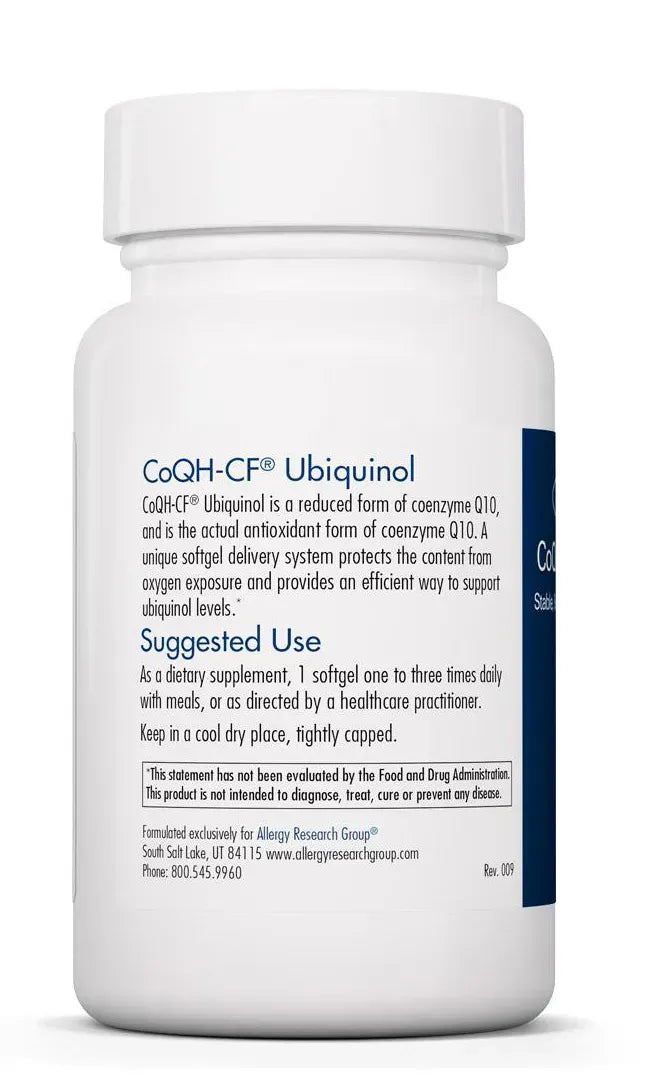 CoQH-CF® Ubiquinol - 60 softgels