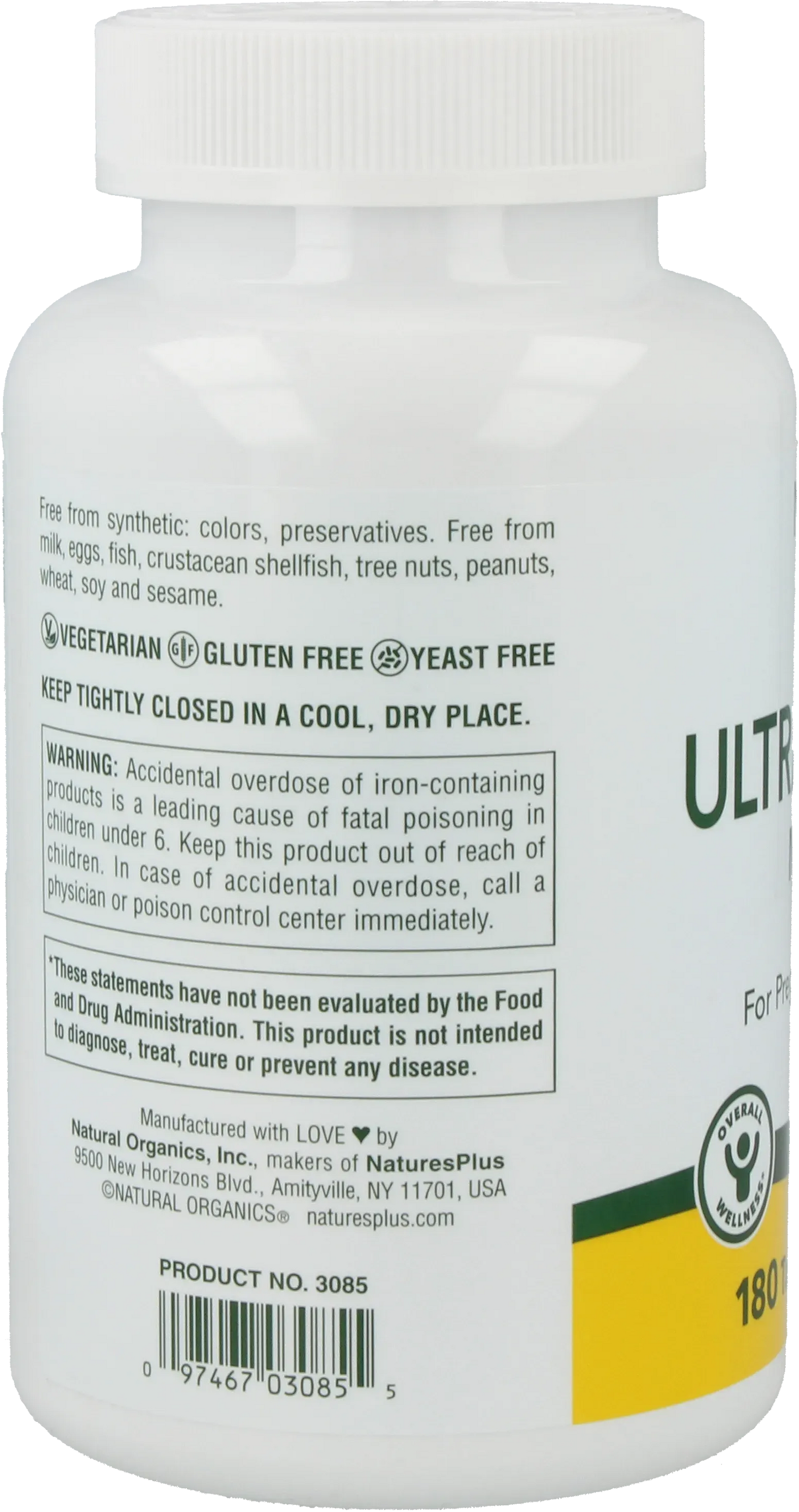 Ultra Prenatal® - 180 Tablets