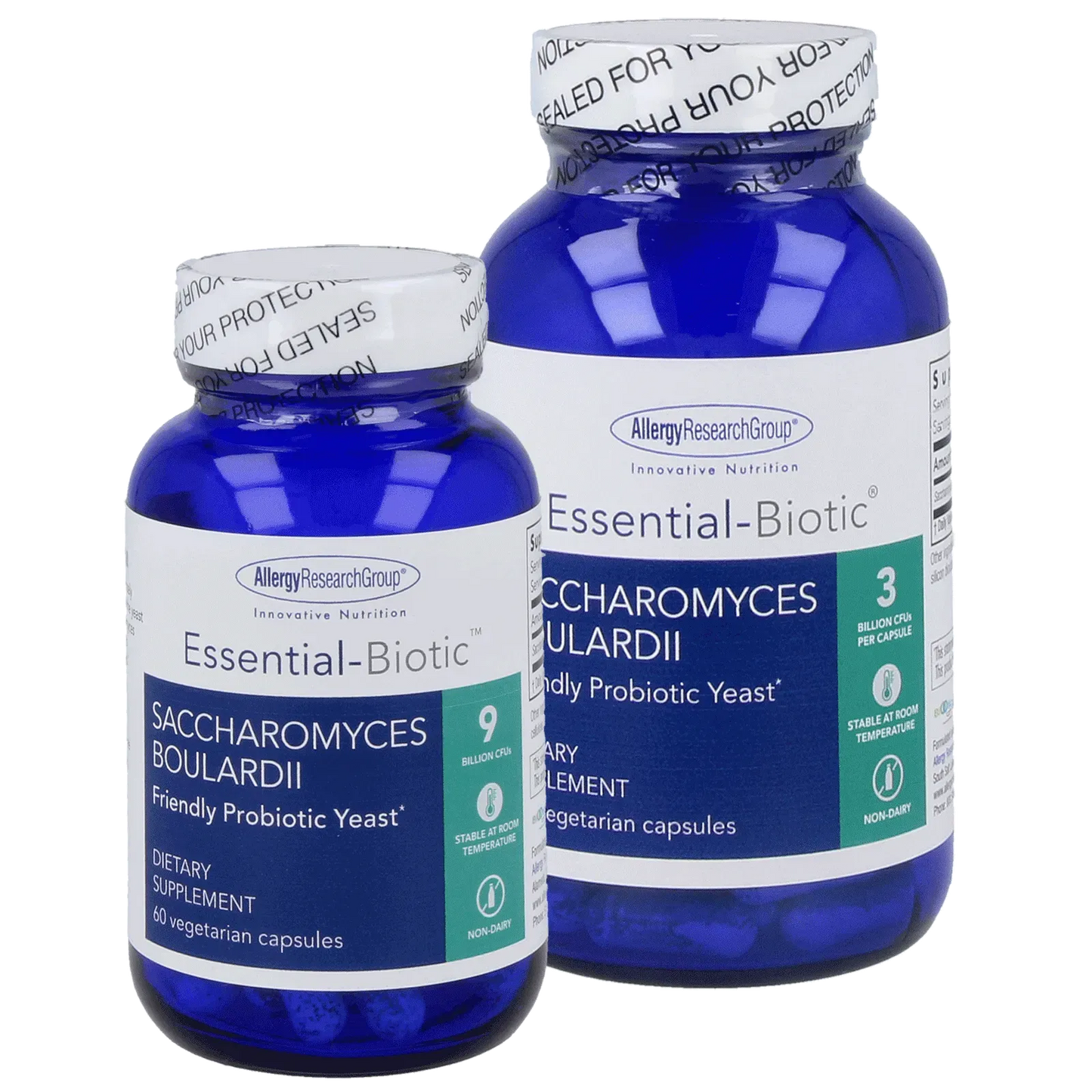 Essential-Biotic® Saccharomyces boulardii - 120 Vegan capsules