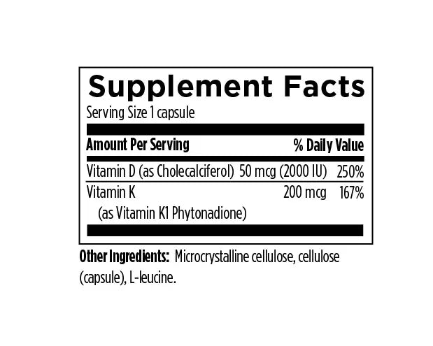 Vitamin D Synergy™ - 120 capsules