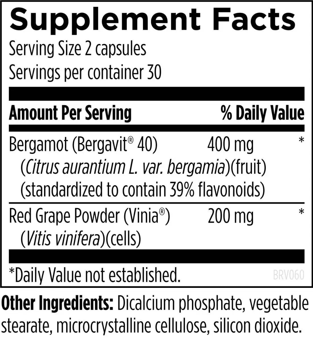 BergaVin™ - 60 capsules