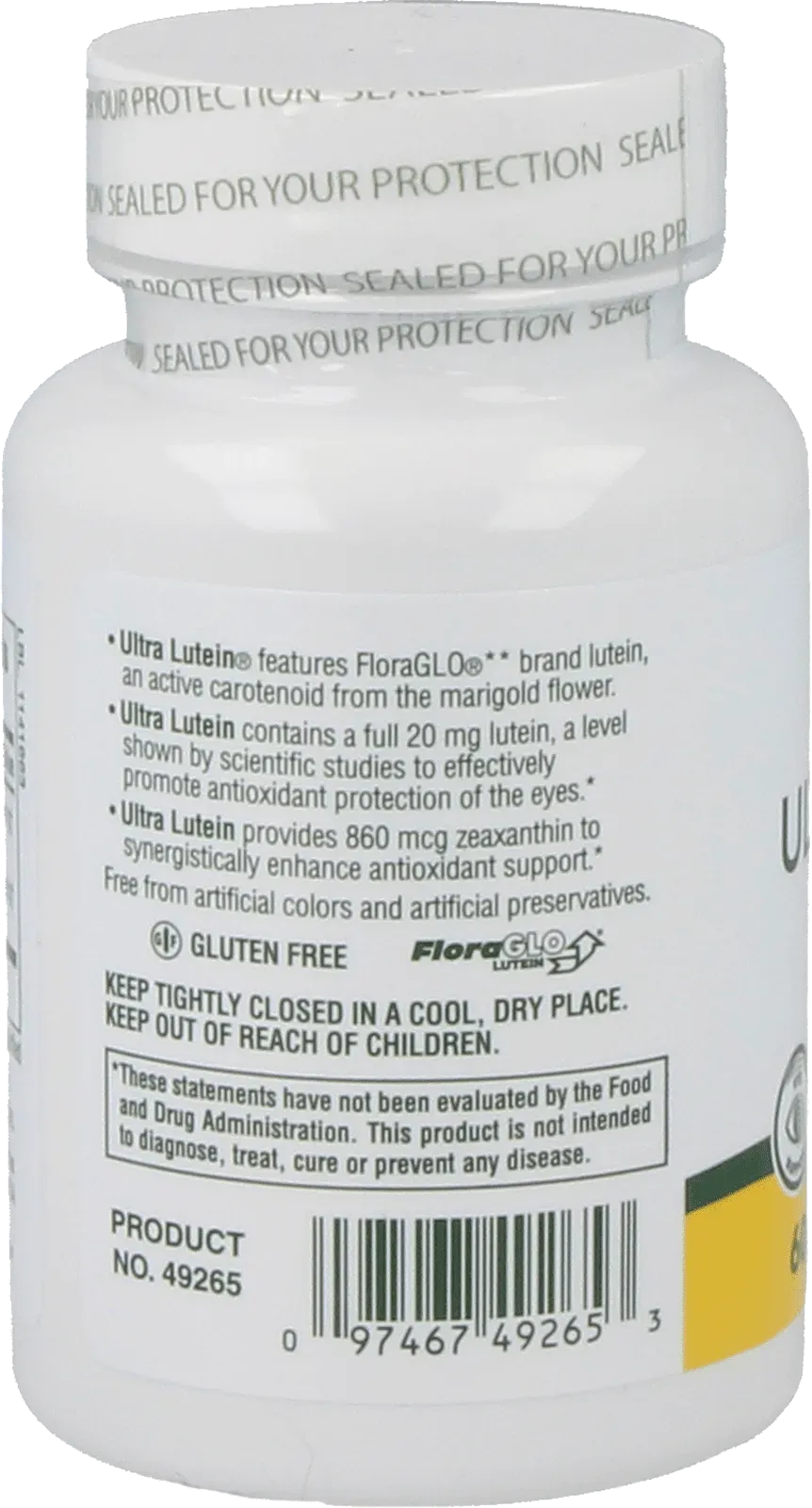 Ultra Lutein® - 60 softgels