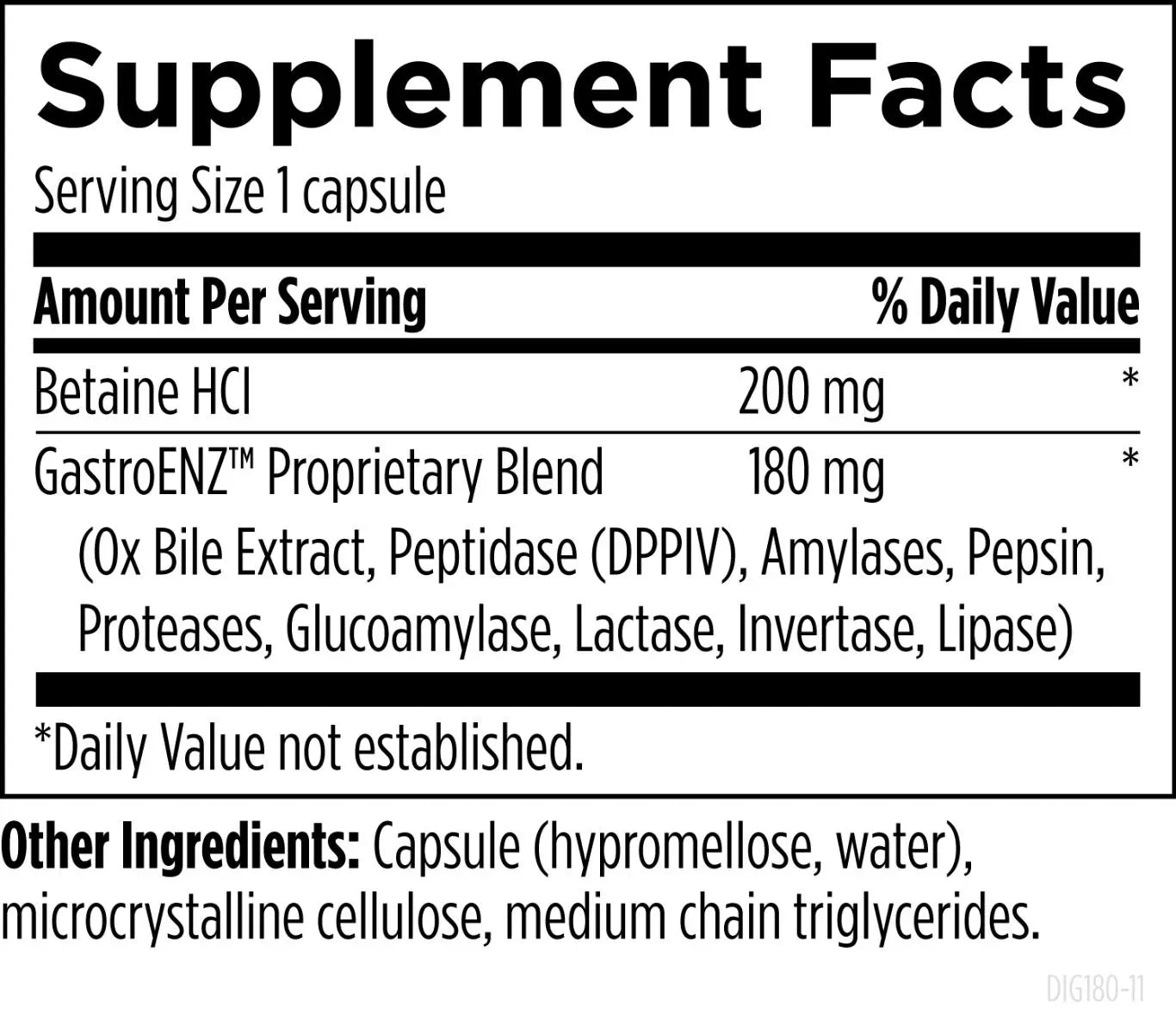 Digestzymes™ - 180 capsules