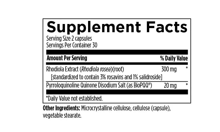Mito-PQQ™ - 60 capsules