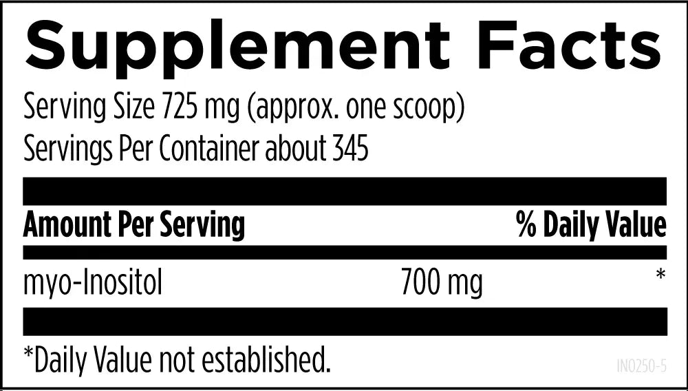 Inositol Powder - 250 g powder