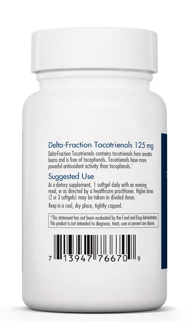 Delta-Fraction Tocotrienols 125 mg - 90 softgels