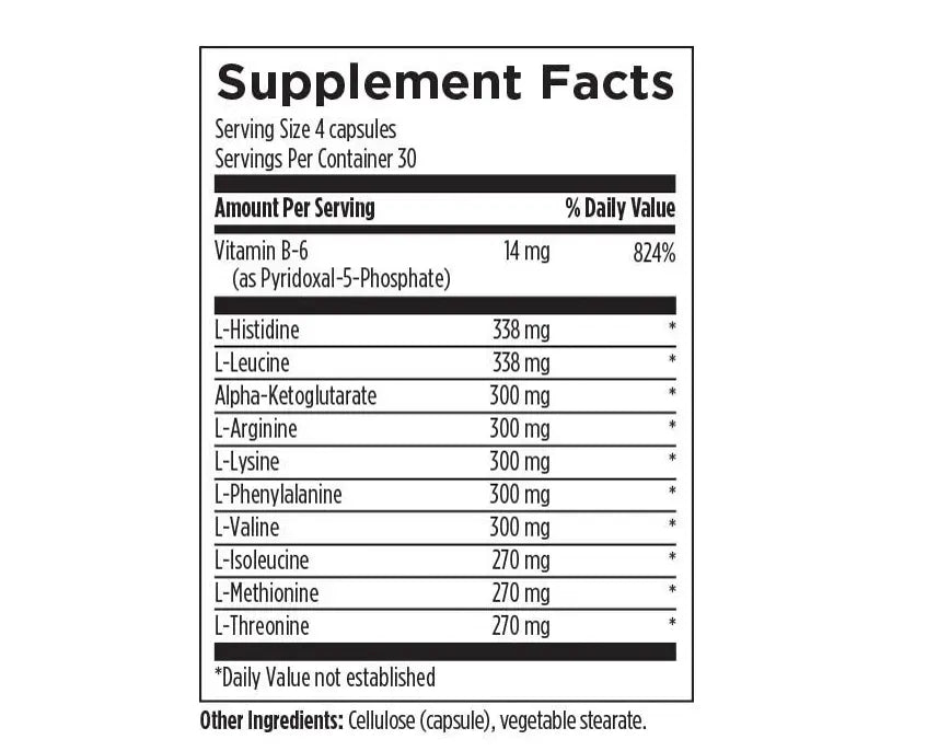 Amino Acid Synergy - 120 capsules