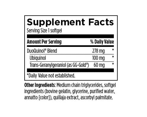 CoQnol 100 mg - 60 Softgels
