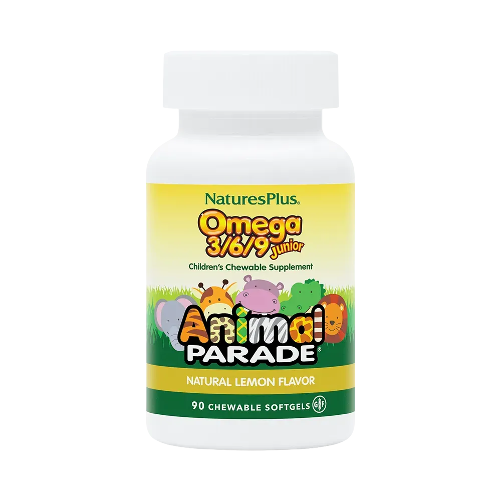 Animal Parade® Omega 3/6/9 - 90 chewables