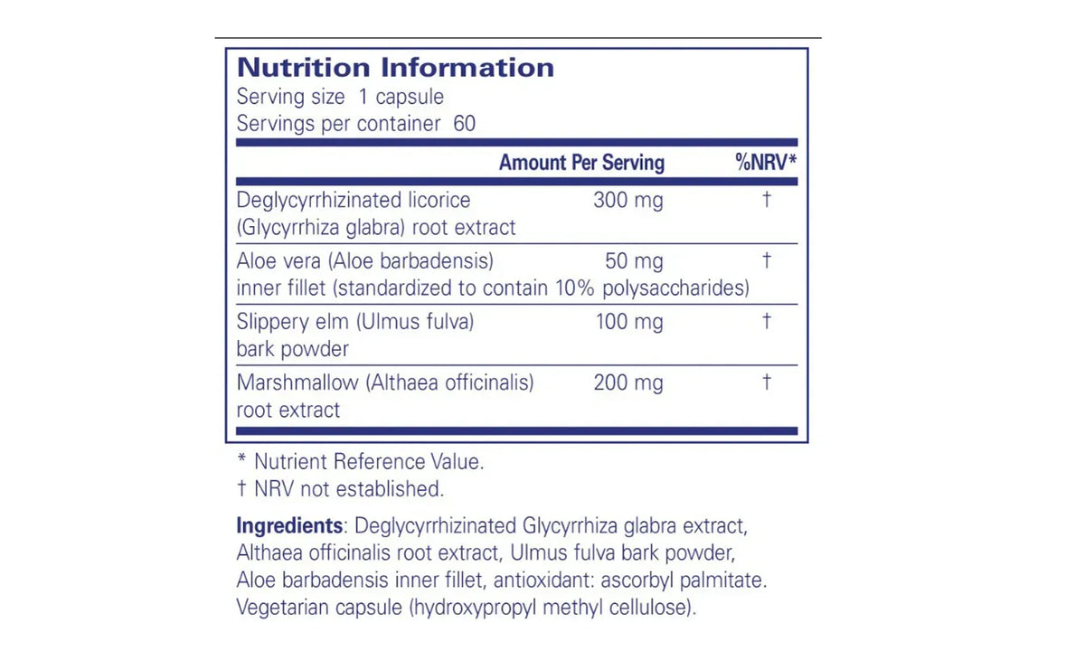 DGL Plus - 60 capsules