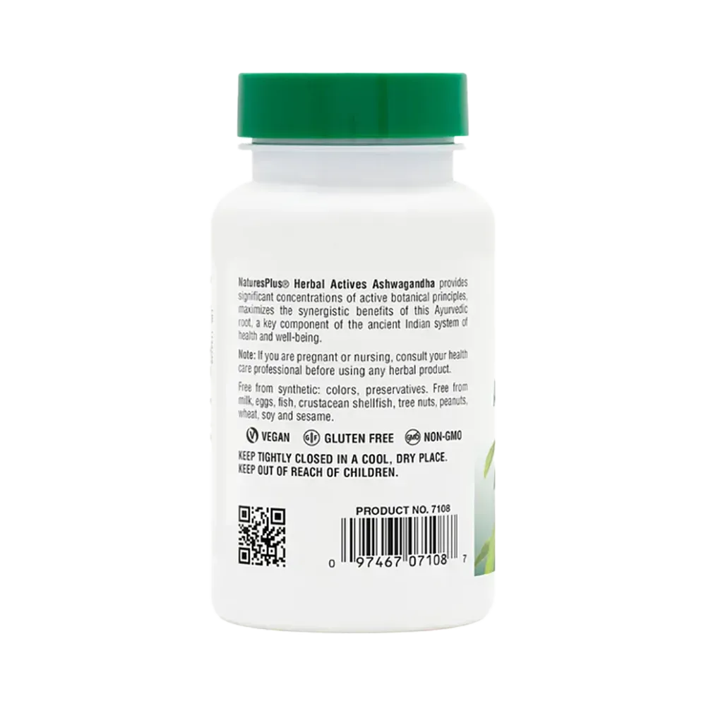 Herbal Actives Ashwagandha - 60 capsules