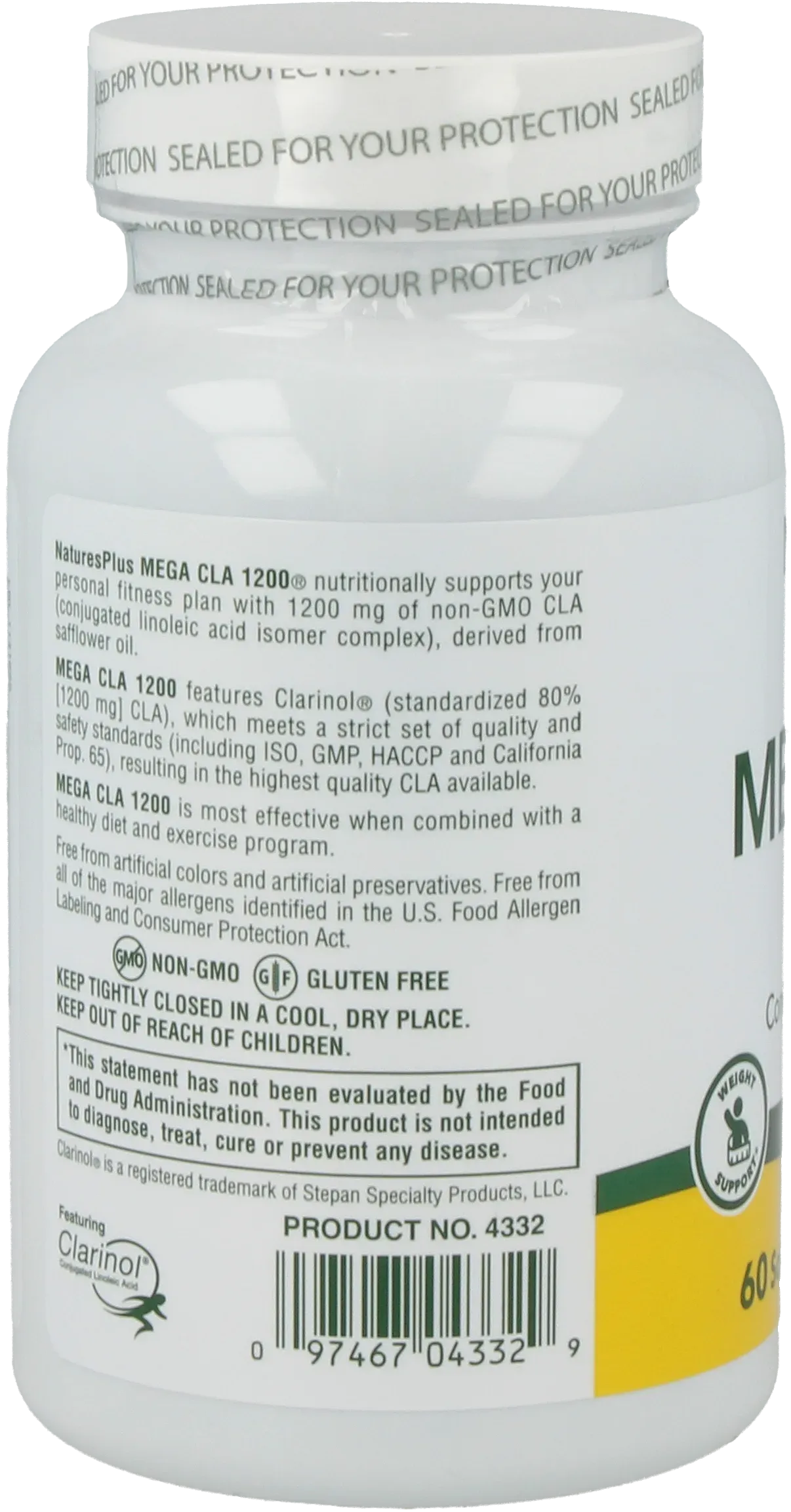 Mega CLA 1200™ - 60 Softgels