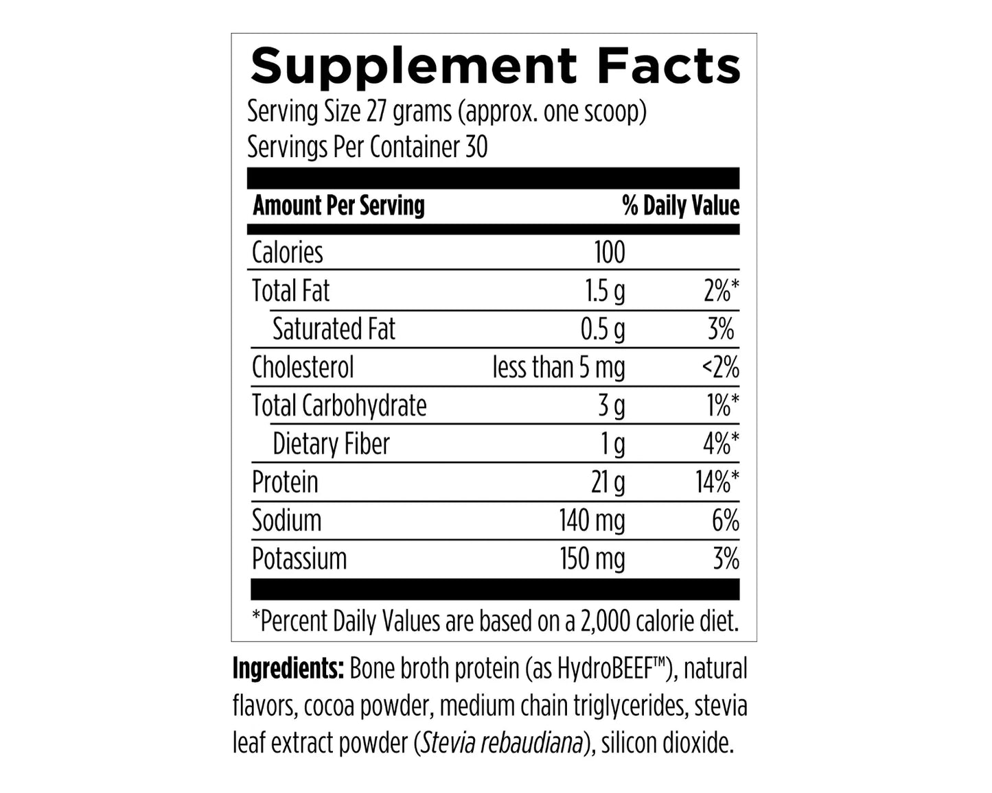 PurePaleo™ Chocolate - 810 g powder