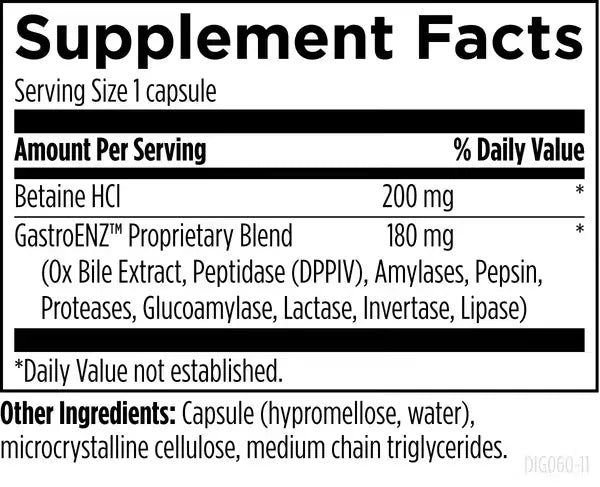 Digestzymes™ - 60 capsules