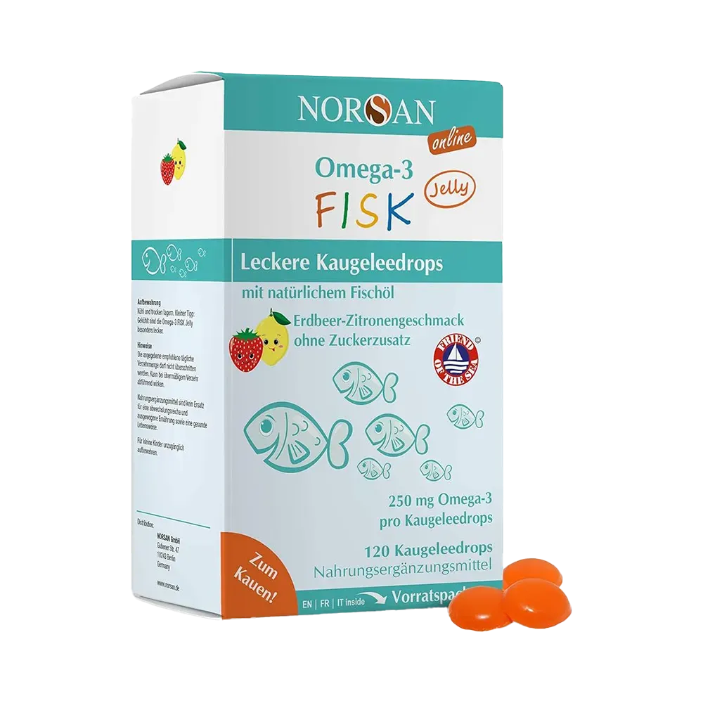 Omega-3 KIDS Jelly - 120 chewables