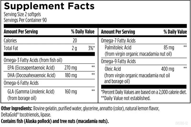 OmegAvail™ Synergy - 180 softgels