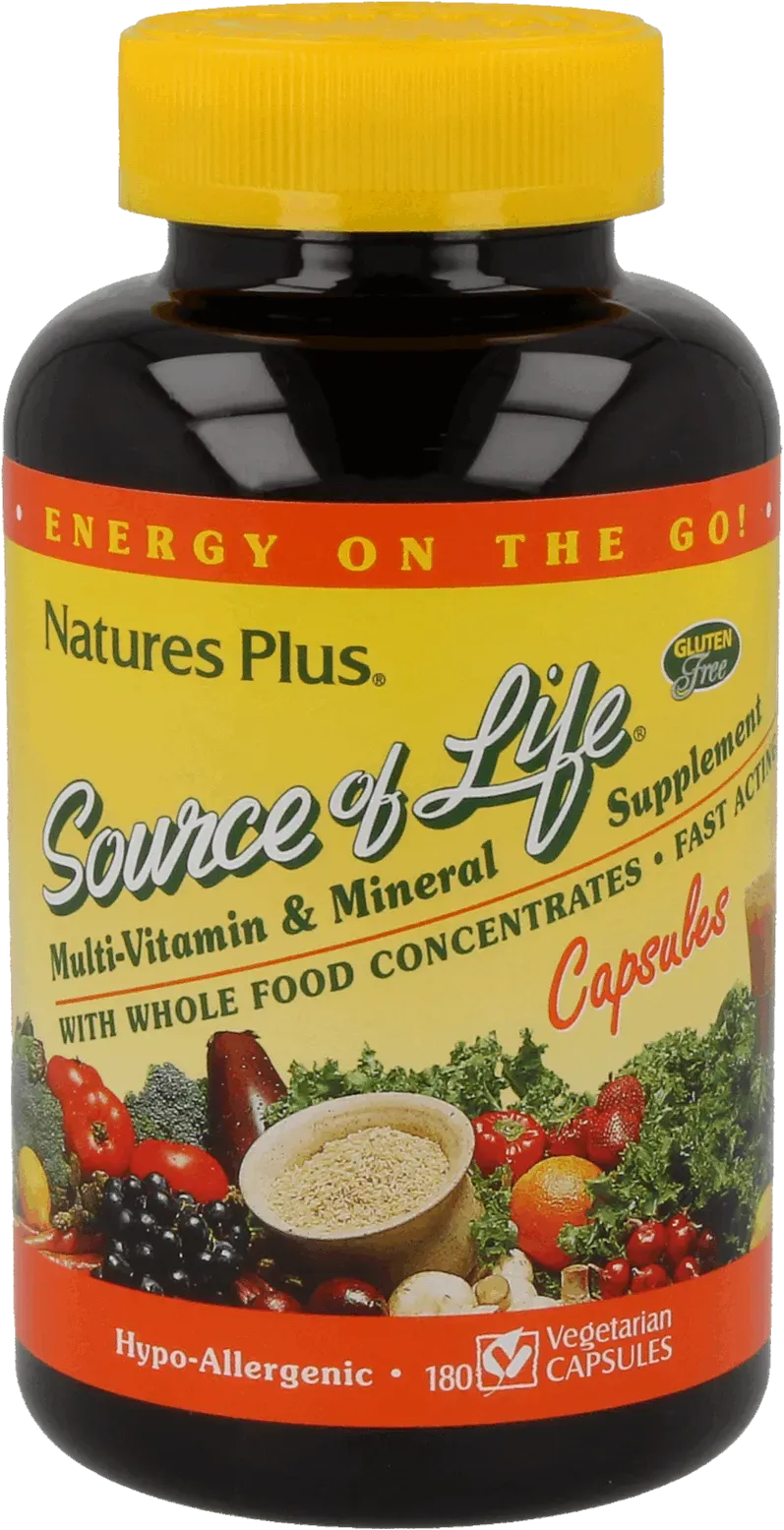 Source of Life® Capsules - 180 Capsules