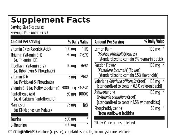 CatecholaCalm™ - 90 capsules