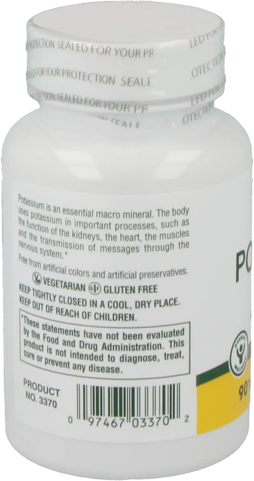 Potassium - 90 tablets