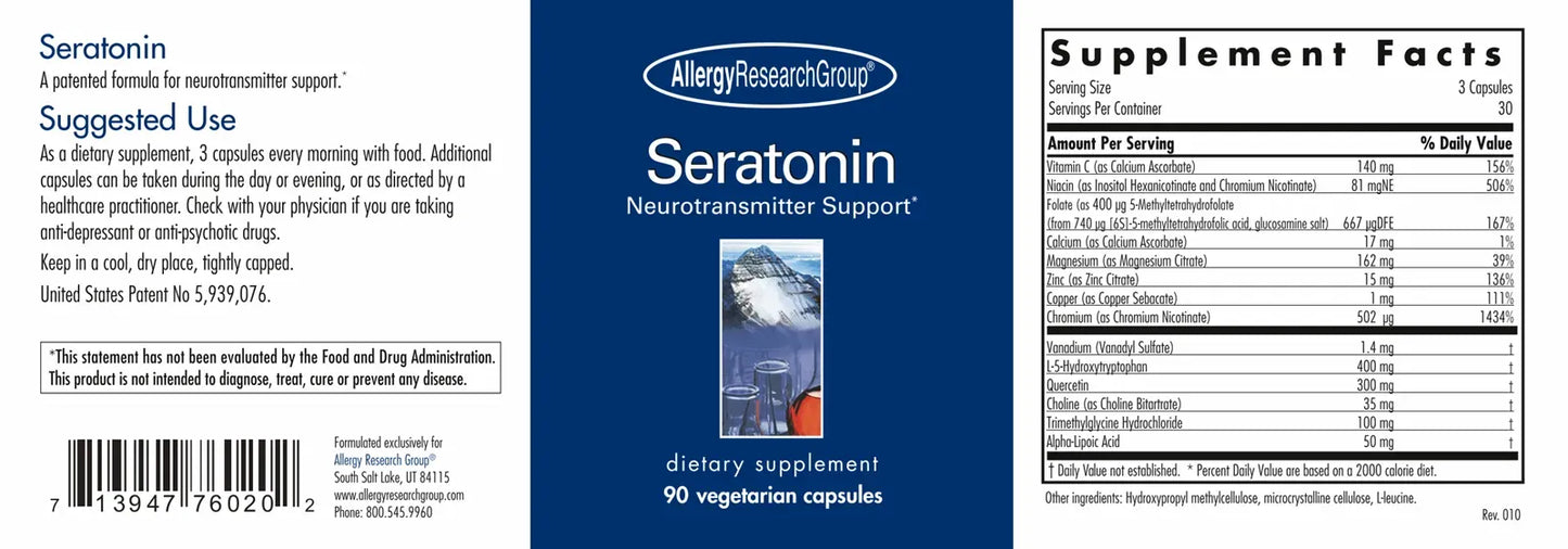 Seratonin - 90 Capsules