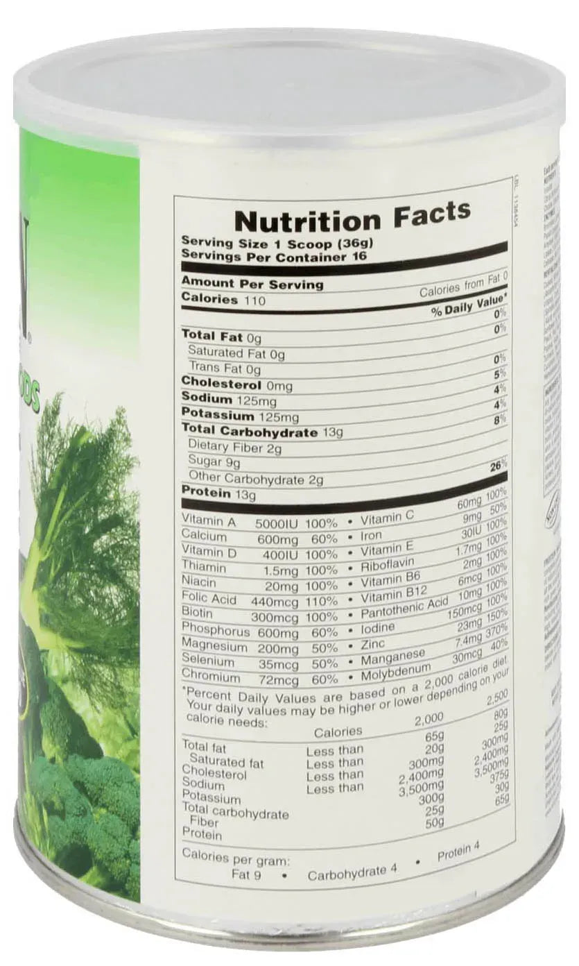 Fruitein® Revitalizing Green Foods Shake - 576 gr